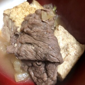 ★お肉が美味しい♡すき焼き風 肉豆腐★